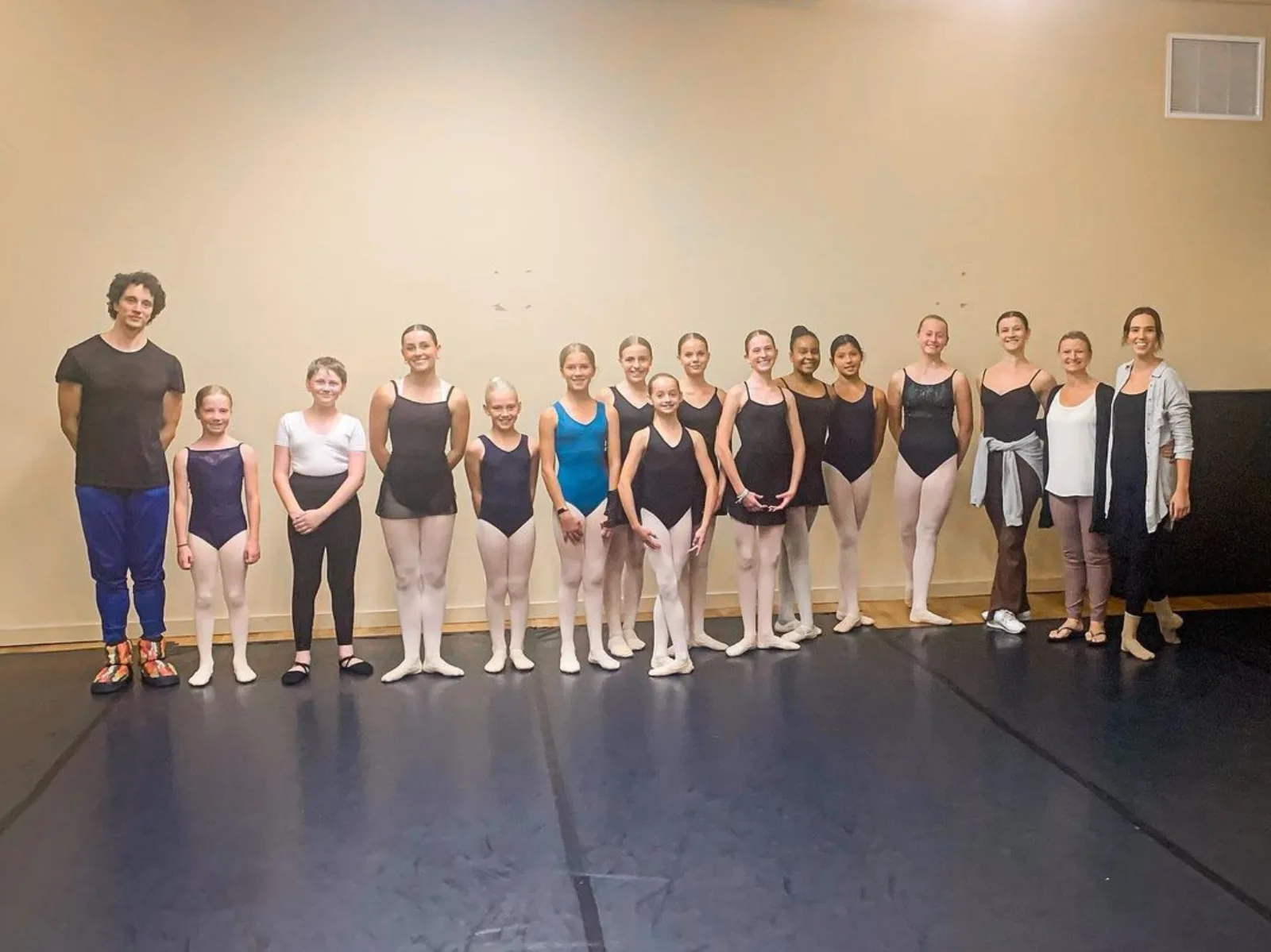 Masterclass at Balance School of Performing Arts, Penticton BC
