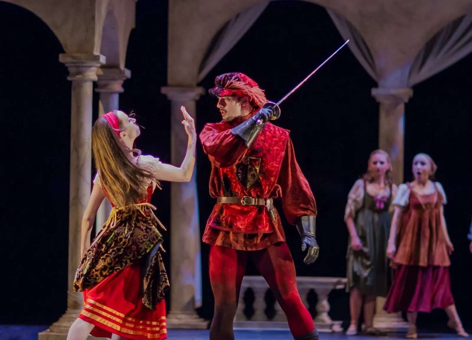 Kealan McLaughlin as Tybalt in Romeo and Juliet